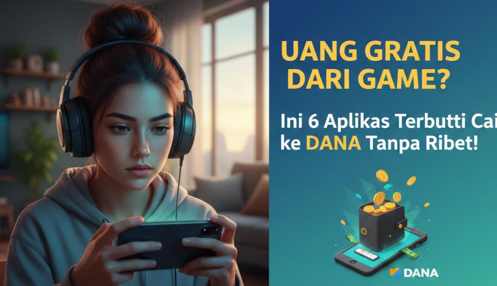 6 Aplikasi GameTerbukti Cair ke DANA Tanpa Ribet